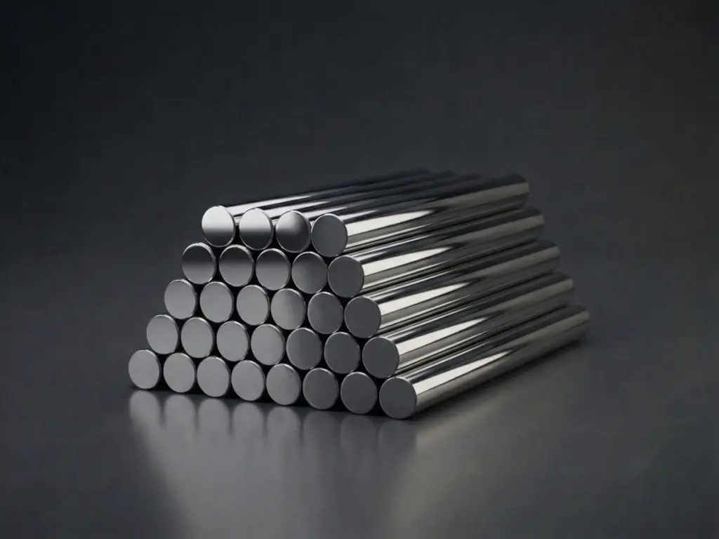 Mirror Polished Steel Bar