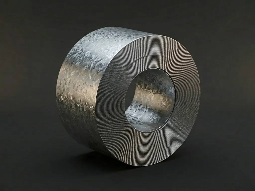 Regular Spangle Galvanized Coil
