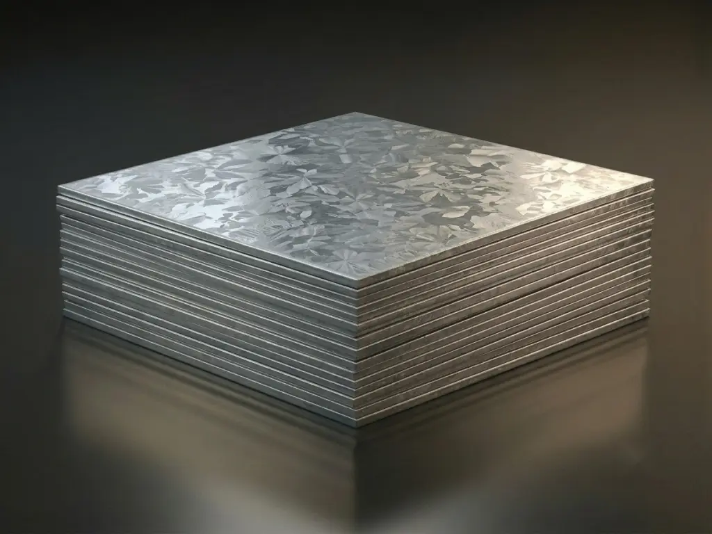 Galvanized Regular Spangle Steel Plate