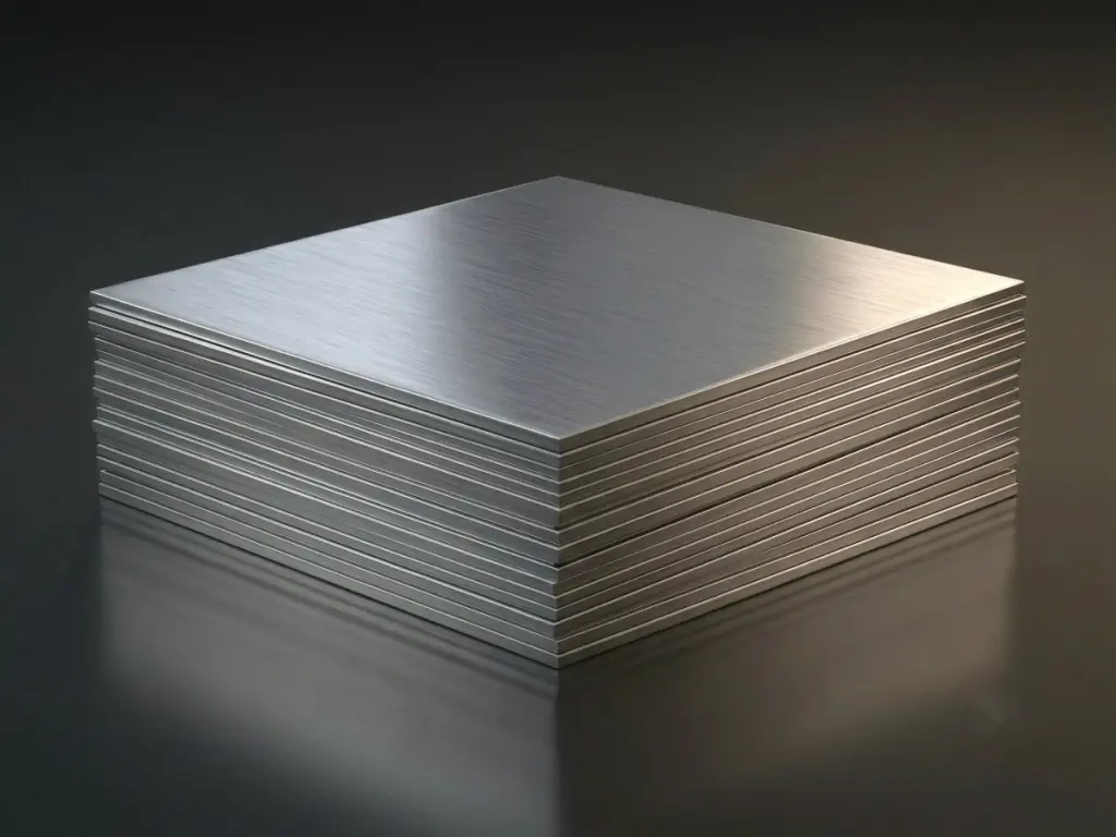 Stainless Brushed Steel Plate